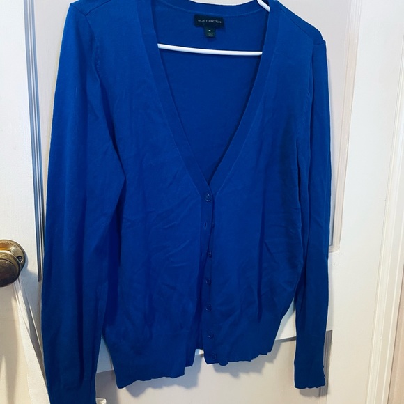 Worthington Sweaters - Worthington | Dark-Blue Cardigan | Size M